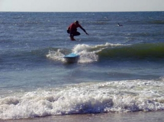 prendre des cours de surf en Gironde
